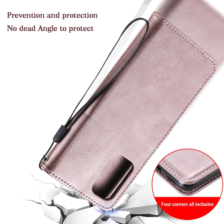 For OPPO A93 5G / A54 5G / A74 5G Solid Color Horizontal Flip Protective Leather Case with Holder & Card Slots & Wallet & Photo Frame & Lanyard(Black) by buy2fix