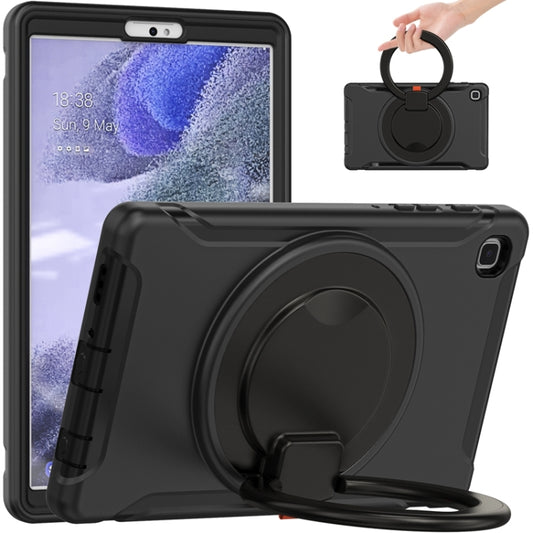 Shockproof TPU + PC Protective Case with 360 Degree Rotation Foldable Handle Grip Holder & Pen Slot For Samsung Galaxy Tab A7 Lite T220(Black) - iPad mini (2019) / mini 5 Cases by buy2fix | Online Shopping UK | buy2fix