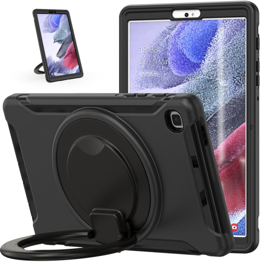 Shockproof TPU + PC Protective Case with 360 Degree Rotation Foldable Handle Grip Holder & Pen Slot For Samsung Galaxy Tab A7 Lite T220(Black) - iPad mini (2019) / mini 5 Cases by buy2fix | Online Shopping UK | buy2fix