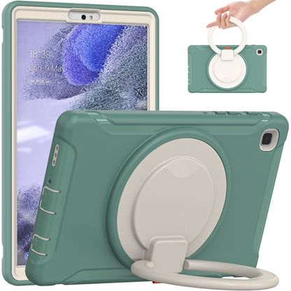 Shockproof TPU + PC Protective Case with 360 Degree Rotation Foldable Handle Grip Holder & Pen Slot For Samsung Galaxy Tab A7 Lite T220(Emmerald Green) - iPad mini (2019) / mini 5 Cases by buy2fix | Online Shopping UK | buy2fix