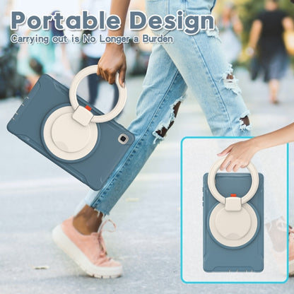 Shockproof TPU + PC Protective Case with 360 Degree Rotation Foldable Handle Grip Holder & Pen Slot For Samsung Galaxy Tab A7 Lite T220(Cornflower Blue) - iPad mini (2019) / mini 5 Cases by buy2fix | Online Shopping UK | buy2fix