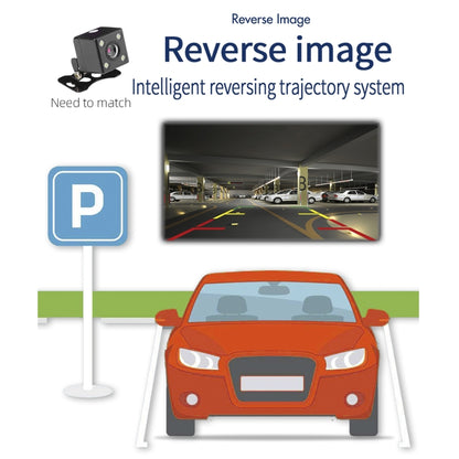 T100C 7 inch Manually Retractable Screen Car MP5 Player Radio, Support Mirror Link & FM & TF Card & USB & Bluetooth Hand-free Calling & Reversing Trajectory System & CayPlay Connection - Car MP3 & MP4 & MP5 by buy2fix | Online Shopping UK | buy2fix