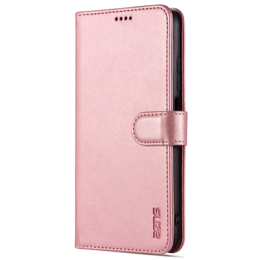 For Xiaomi Poco M3 Pro 5G AZNS Skin Feel Calf Texture Horizontal Flip Leather Case with Card Slots & Holder & Wallet(Rose Gold) - Xiaomi Cases by AZNS | Online Shopping UK | buy2fix