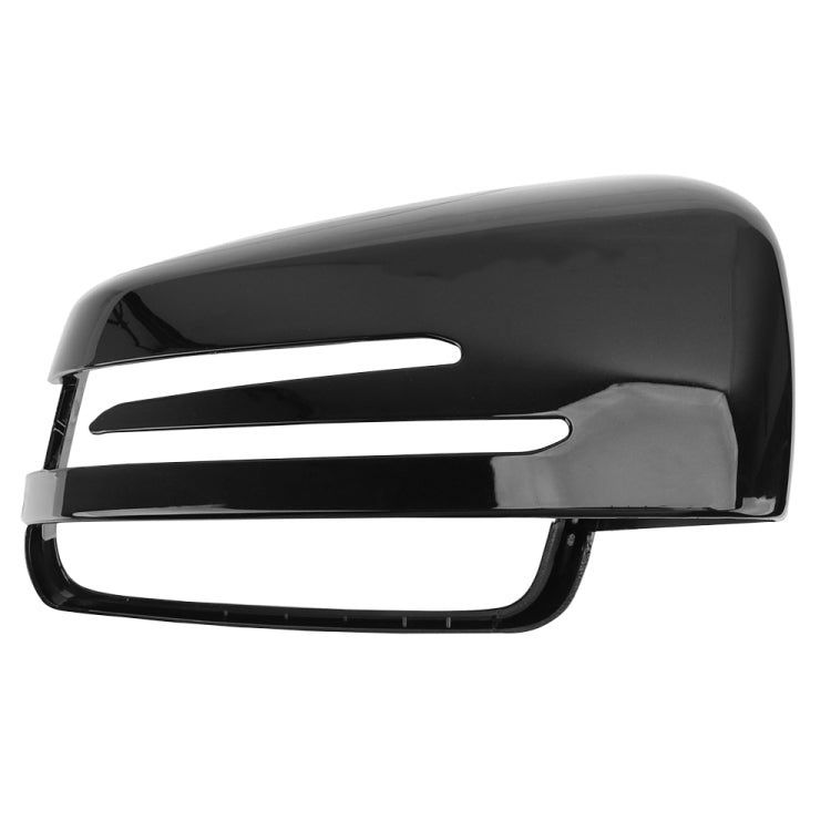Car Reversing Rearview Mirror Housing for Mercedes-Benz W204 / W212, Style:Right Side(Bright Black) by buy2fix