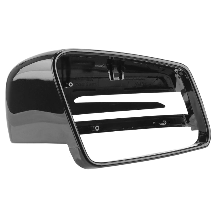 Car Reversing Rearview Mirror Housing for Mercedes-Benz W204 / W212, Style:Right Side(Bright Black) by buy2fix