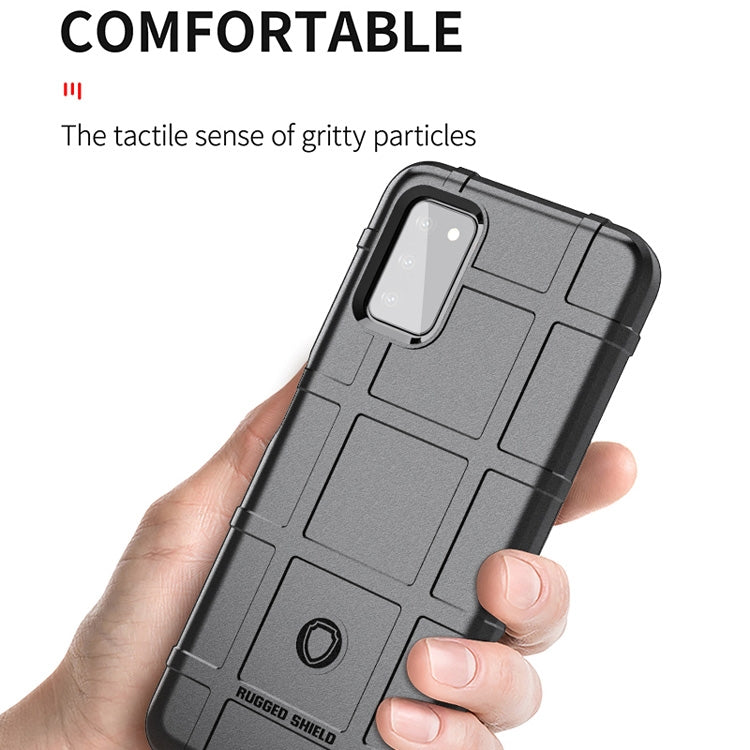 For Samsung Galaxy A03s Full Coverage Shockproof TPU Case(Black) by buy2fix