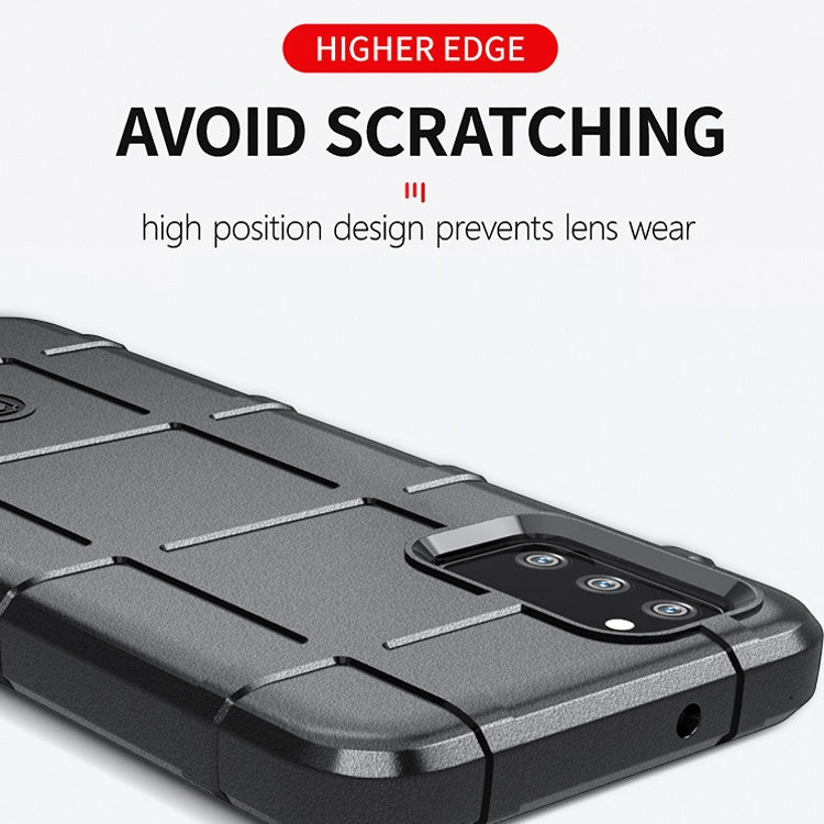 For Samsung Galaxy A03s Full Coverage Shockproof TPU Case(Blue) by buy2fix