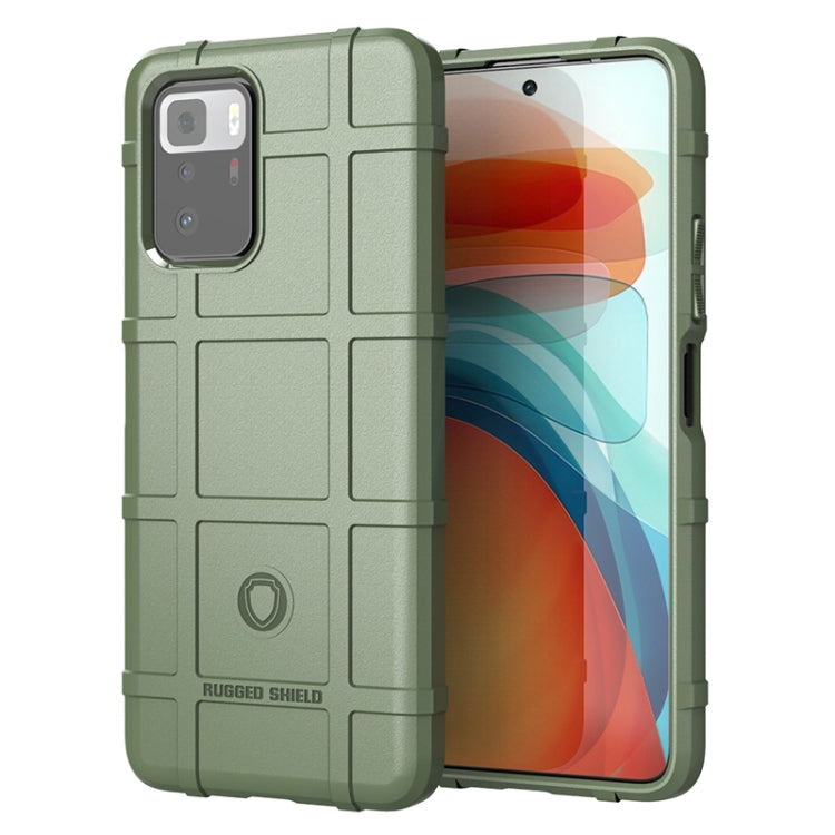 For Xiaomi Redmi Note 10 Pro Full Coverage Shockproof TPU Case(Green) - Xiaomi Cases by buy2fix | Online Shopping UK | buy2fix