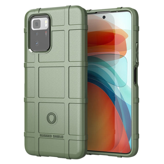 For Xiaomi Redmi Note 10 Pro Full Coverage Shockproof TPU Case(Green) - Xiaomi Cases by buy2fix | Online Shopping UK | buy2fix