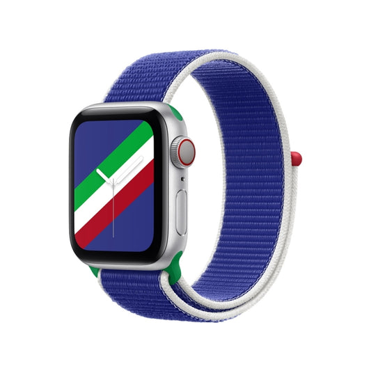 International Series Loopback Watch Bands For Apple Watch Ultra 49mm&Watch Ultra 2 49mm / Series 9&8&7 45mm / SE 3&SE 2&6&SE&5&4 44mm / 3&2&1 42mm(Italy) by buy2fix