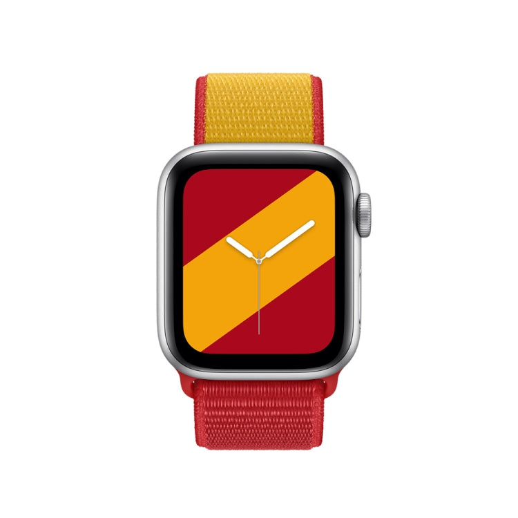 International Series Loopback Watch Bands For Apple Watch Series 9&8&7 41mm / SE 3&SE 2&6&SE&5&4 40mm / 3&2&1 38mm(Spanish) by buy2fix