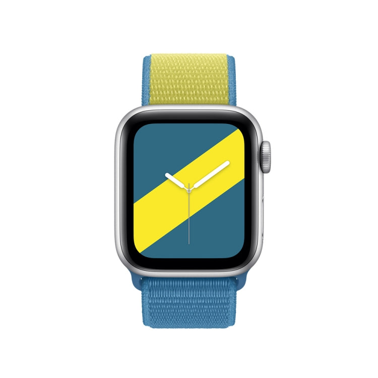 International Series Loopback Watch Bands For Apple Watch Series 9&8&7 41mm / SE 3&SE 2&6&SE&5&4 40mm / 3&2&1 38mm(Sweden) by buy2fix