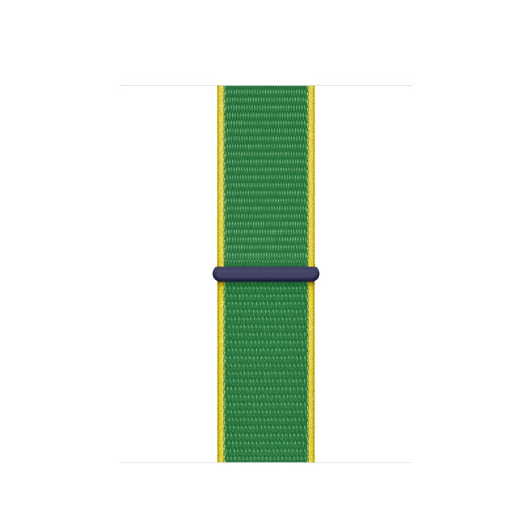 International Series Loopback Watch Bands For Apple Watch Series 9&8&7 41mm / SE 3&SE 2&6&SE&5&4 40mm / 3&2&1 38mm(Brazil) by buy2fix