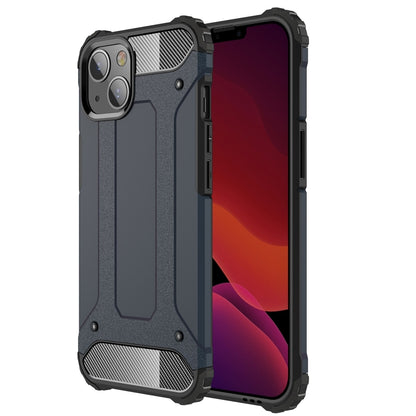 For iPhone 13 mini Magic Armor TPU + PC Combination Case (Navy Blue) - iPhone 13 mini Cases by buy2fix | Online Shopping UK | buy2fix