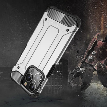 For iPhone 13 Pro Max Magic Armor TPU + PC Combination Case (Navy Blue) by buy2fix