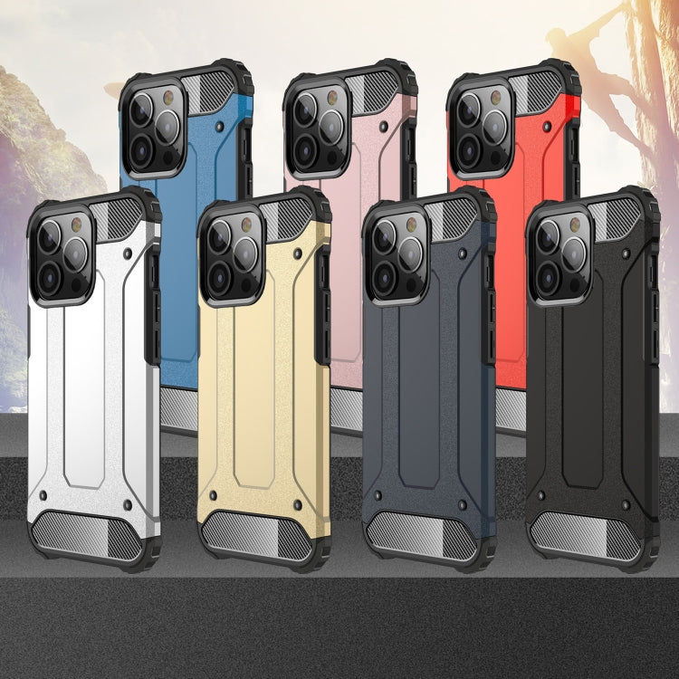 For iPhone 13 Pro Max Magic Armor TPU + PC Combination Case (Rose Gold) by buy2fix