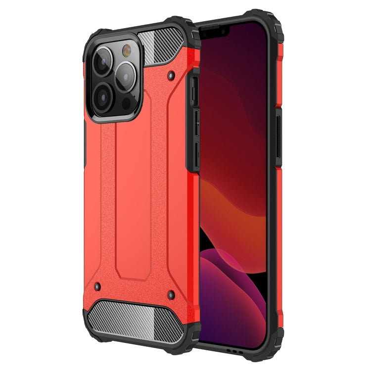 For iPhone 13 Pro Max Magic Armor TPU + PC Combination Case (Red) by buy2fix