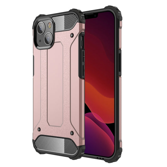 For iPhone 13 Magic Armor TPU + PC Combination Case(Rose Gold) - iPhone 13 Cases by buy2fix | Online Shopping UK | buy2fix