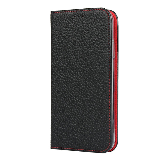 For iPhone 11 Pro Litchi Genuine Leather Phone Case (Black) - iPhone 11 Pro Cases by buy2fix | Online Shopping UK | buy2fix