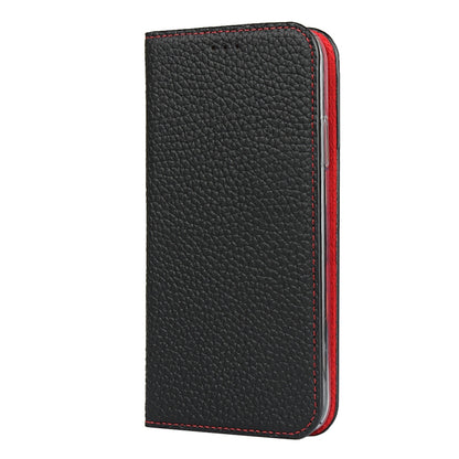 For iPhone 11 Pro Max Litchi Genuine Leather Phone Case (Black) - iPhone 11 Pro Max Cases by buy2fix | Online Shopping UK | buy2fix