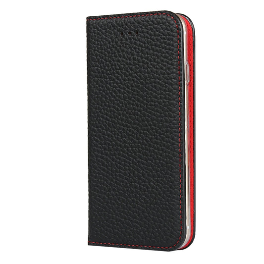 For iPhone SE 2022 / SE 2020 / 8 / 7 Litchi Genuine Leather Phone Case(Black) - iPhone SE 2022 / 2020 / 8 / 7 Cases by buy2fix | Online Shopping UK | buy2fix