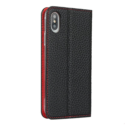 For iPhone XS Max Litchi Genuine Leather Phone Case(Black) - More iPhone Cases by buy2fix | Online Shopping UK | buy2fix
