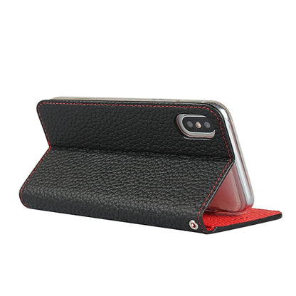 For iPhone XS Max Litchi Genuine Leather Phone Case(Black) - More iPhone Cases by buy2fix | Online Shopping UK | buy2fix