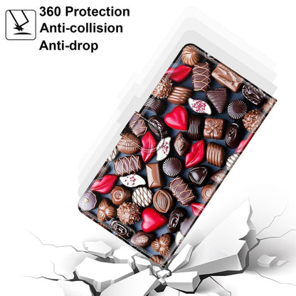 For Xiaomi Redmi 9C Voltage Coloured Drawing Magnetic Clasp Horizontal Flip PU Leather Case with Holder & Card Slots(C06 Red Lip Chocolate) - Xiaomi Cases by buy2fix | Online Shopping UK | buy2fix