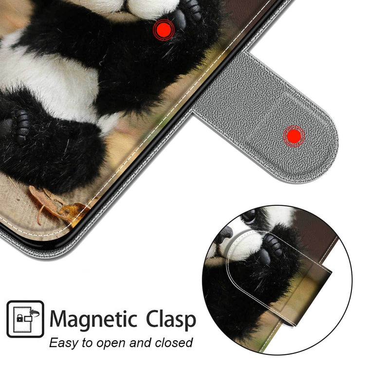 For Xiaomi Redmi 9C Voltage Coloured Drawing Magnetic Clasp Horizontal Flip PU Leather Case with Holder & Card Slots(C18 Wood Board Panda) - Xiaomi Cases by buy2fix | Online Shopping UK | buy2fix
