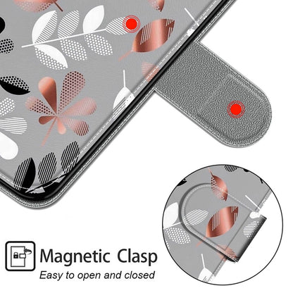 For Xiaomi Redmi Note 9 5G/ 9T Voltage Coloured Drawing Magnetic Clasp Horizontal Flip PU Leather Case with Holder & Card Slots(C19 Material Flower) - Xiaomi Cases by buy2fix | Online Shopping UK | buy2fix