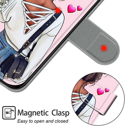 For Xiaomi Redmi Note 9S/9 Pro Voltage Coloured Drawing Magnetic Clasp Horizontal Flip PU Leather Case with Holder & Card Slots(C09 Hug Flower) - Xiaomi Cases by buy2fix | Online Shopping UK | buy2fix