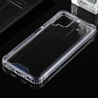 For Samsung Galaxy A22 4G Four-corner Shockproof Transparent TPU + PC Protective Case by buy2fix