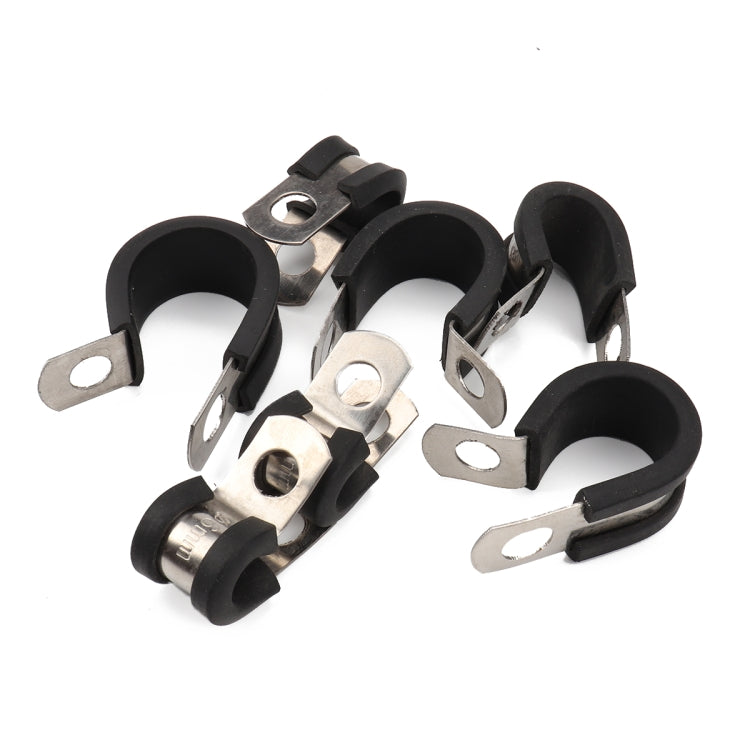 A1196 52 in 1 Car Rubber Cushion Pipe Clamps Stainless Steel Clamps - Booster Cable & Clip by buy2fix | Online Shopping UK | buy2fix