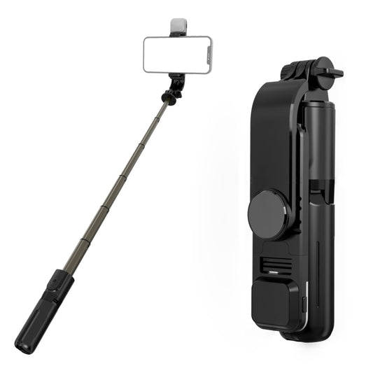 L10S Mini Fill Light Bluetooth Selfie Stick Tripod Mobile Phone Holder - Selfie Sticks by buy2fix | Online Shopping UK | buy2fix