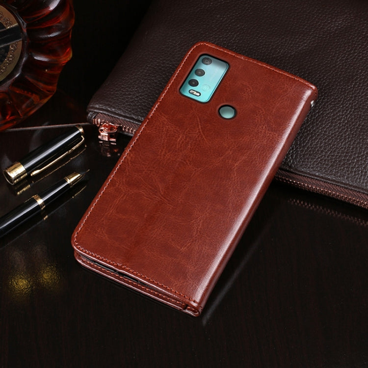 For Wiko Power U30 idewei Crazy Horse Texture Horizontal Flip Leather Case with Holder & Card Slots & Wallet(Red) - More Brand by idewei | Online Shopping UK | buy2fix