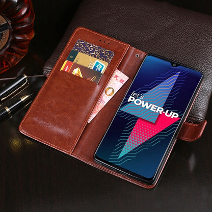 For Wiko Power U30 idewei Crazy Horse Texture Horizontal Flip Leather Case with Holder & Card Slots & Wallet(Red) - More Brand by idewei | Online Shopping UK | buy2fix
