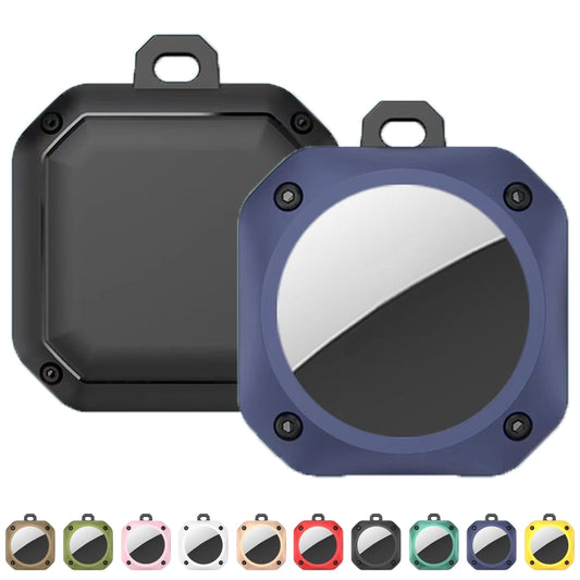 Thunderbolt Acrylic Protective Cover Case For AirTag(Black) by buy2fix