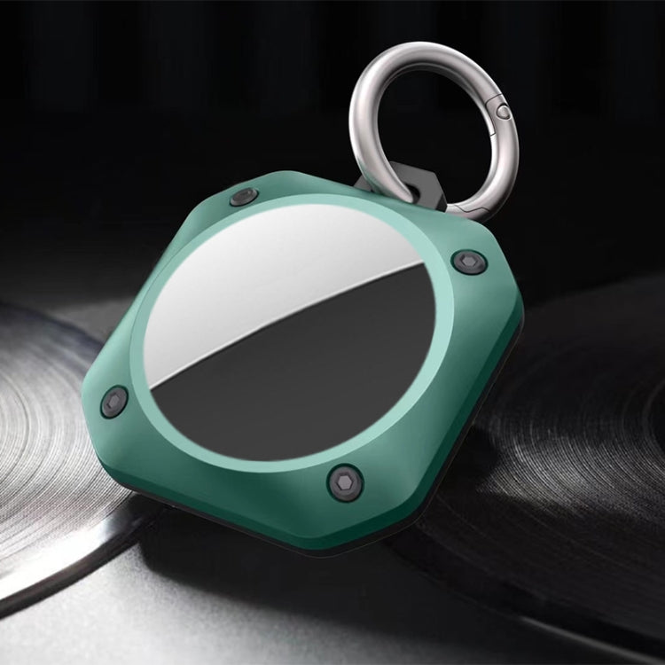 Thunderbolt Acrylic Protective Cover Case For AirTag(Green) - Other by buy2fix | Online Shopping UK | buy2fix