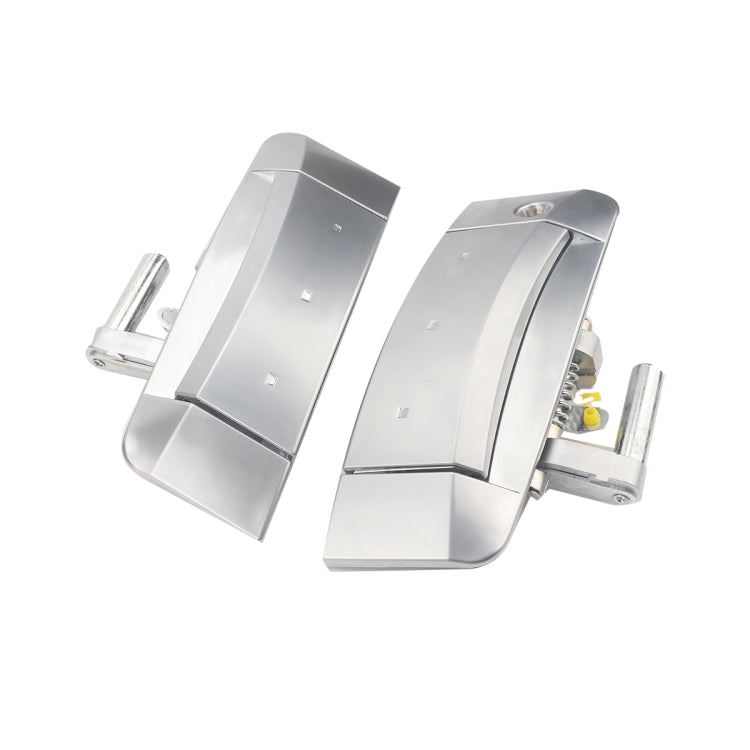 1 Pair Car Front Door Outside Handle 80607-CD41E+80606-CD01E for Nissan 350Z 2003-2009(Silver) - Door Handles by buy2fix | Online Shopping UK | buy2fix