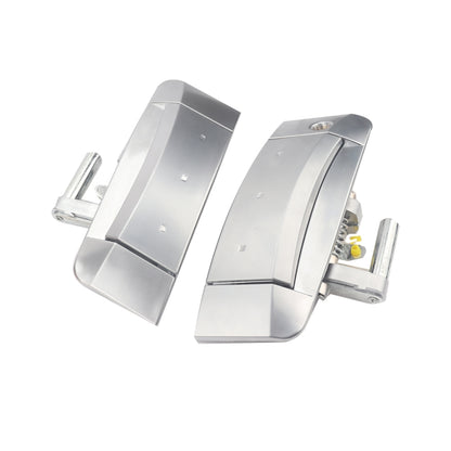 1 Pair Car Front Door Outside Handle 80607-CD41E+80606-CD01E for Nissan 350Z 2003-2009(Silver) - Door Handles by buy2fix | Online Shopping UK | buy2fix