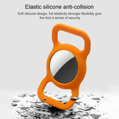 Shockproof Anti-scratch Silicone Case Protective Cover, Style: Bones, Model:For AirTag(Luminous Blue) - Other by buy2fix | Online Shopping UK | buy2fix