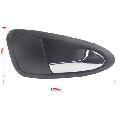 A5822-02 Car Electroplating Right Side Door Inside Handle 6J1837114A for Seat Ibiza 2009-2012 by buy2fix