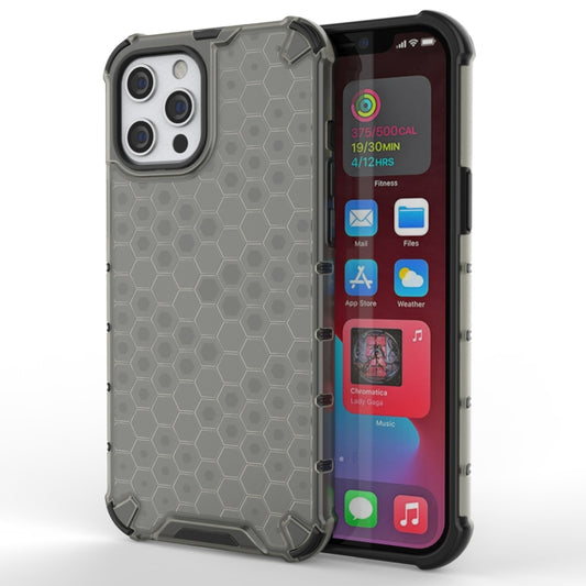 For iPhone 13 mini Shockproof Honeycomb PC + TPU Protective Case (Black) - iPhone 13 mini Cases by buy2fix | Online Shopping UK | buy2fix