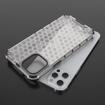 For iPhone 13 mini Shockproof Honeycomb PC + TPU Protective Case (Black) - iPhone 13 mini Cases by buy2fix | Online Shopping UK | buy2fix