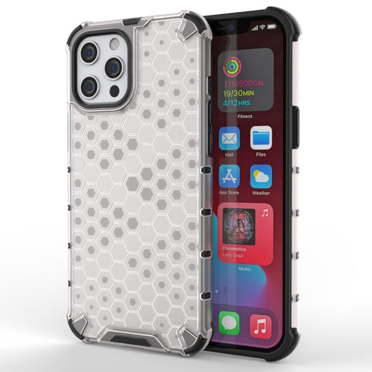 For iPhone 13 mini Shockproof Honeycomb PC + TPU Protective Case (White) - iPhone 13 mini Cases by buy2fix | Online Shopping UK | buy2fix