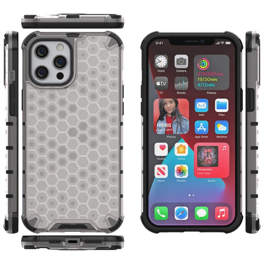 For iPhone 13 mini Shockproof Honeycomb PC + TPU Protective Case (White) - iPhone 13 mini Cases by buy2fix | Online Shopping UK | buy2fix