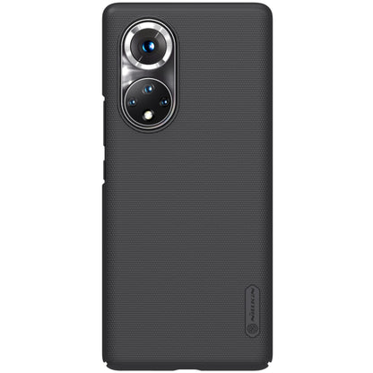For Honor 50 Pro NILLKIN Frosted Concave-convex Texture PC Protective Case(Black) - Honor Cases by NILLKIN | Online Shopping UK | buy2fix