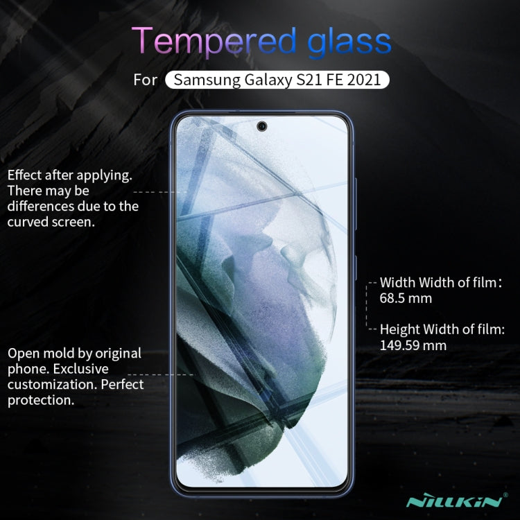 For Samsung Galaxy S21 FE 5G NILLKIN 0.33mm 9H Amazing H Explosion-proof Tempered Glass Film - Galaxy Tempered Glass by NILLKIN | Online Shopping UK | buy2fix