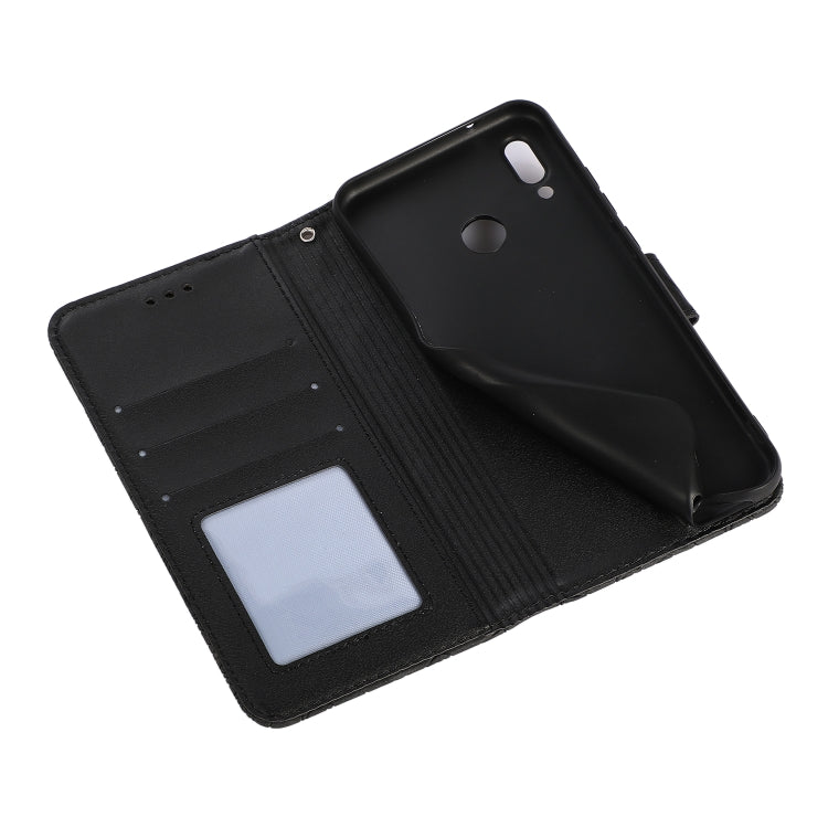 For Huawei P20 lite Skin Feel Embossed Sunflower Horizontal Flip Leather Case with Holder & Card Slots & Wallet & Lanyard(Black) - Huawei Cases by buy2fix | Online Shopping UK | buy2fix