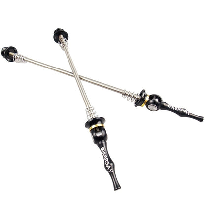 BIKERSAY Bicycle Skewers Quick Release Titanium Axle QR Wheel Hub Skewer For MTB Bicycle, Model:QR002 by BIKERSAY